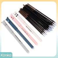 ✨ Konka 24ชิ้นปากกาลบได้รูปสัตว์0.5มม. แท่งปากกาลบได้เครื่องเขียนแบบล้างทำความสะอาดได้