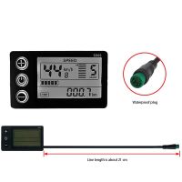 Waterproof LCD Display Panel Dashboard Electric Bicycle Controller Electric Bicycle Electric Bicycle Accessories