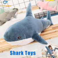 LEADINGSTAR ตุ๊กตาของเล่นตุ๊กตา ตุ๊กตาปลาฉลามน่ารัก Shark ของเล่นตุ๊กตา หมอนการ์ตูน Tyrannosaurus ตุ๊กตาสัตว์นุ่ม ตุ๊กตาเด็ก Companion ตุ๊กตาหมอนนอน สำหรับของขวัญเด็ก1【cod】