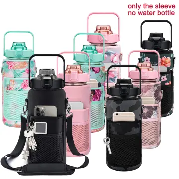 Insulated Neoprene Water Bottle Sleeve With Rope Water Bottles Bag Cover  Pouch Holder Bottle Insulator For 420ml/550ml