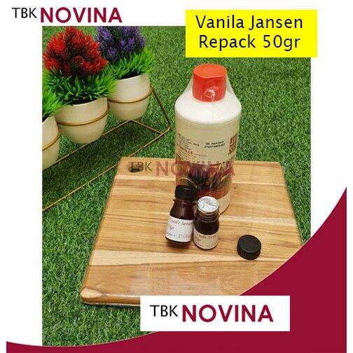 Jansen Vanilla Extract 50 GRAM / Vanilla Extract / Vanila Vanili Jansen