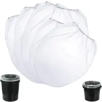 30 Pieces Paint Strainer Bags 20Pcs 5 Gallon White Fine Mesh Filters Bag 10Pcs1 Gallon Paint Filter Bag for Paint