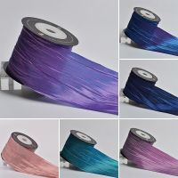 1Yard 50mm Color Pleated Ribbons for Wedding Party Decoration Bouquet Gifts Packing Ribbon DIY Handmade Material for Bow Clothes Gift Wrapping  Bags