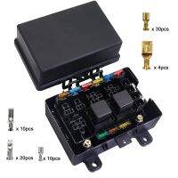 【YF】❖  21-Slot Fuse Relay with 7-Slot Holders 9-Slot ATC/ATO for Boat Car Truck Engine