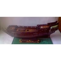 1:200 Scale Sailboat Model 45CM DIY Ship Assembly Model Kits Boats Wooden Handmade Gift Toys S0G5