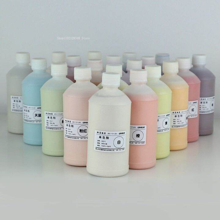 20 Colors 300ml Low Temperature Monochrome Glaze DIY Manual Color