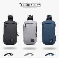 KAKA Fashion Blue Crossbody Bags Men Casual Water Repellent