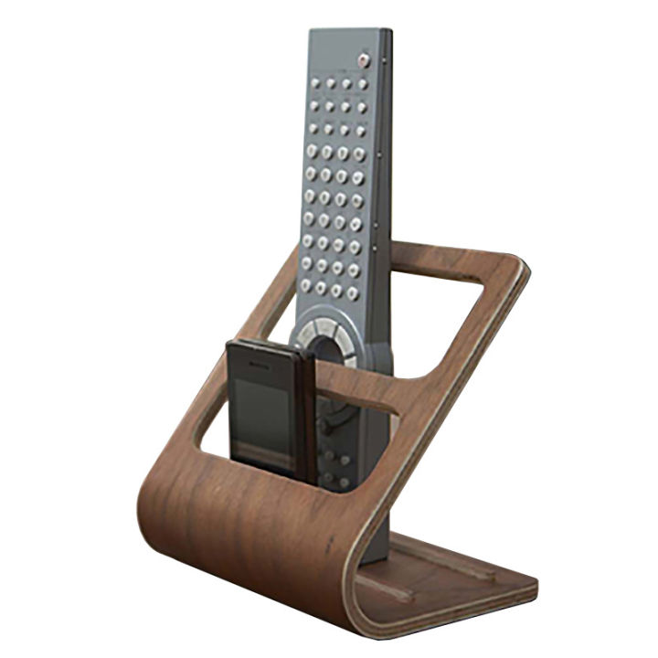 container-bracket-living-room-office-organizer-desktop-storage-rack-mobile-phone-wooden