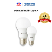 Đèn LED Bulb Panasonic A Type Công suất 6W 9W 11W 15W ánh sáng Trắng
