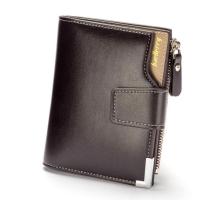 Wallet men leather men wallets purse short male clutch leather wallet money bag