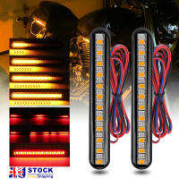 2X Flowing Tail Turn Amber/Red Signal Car LED Motorcycle