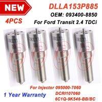 หัวฉีดดีเซลคอมมอนเรล DLLA153P885 4ชิ้น153P885สำหรับ Ford Transit 6C1Q-9K546-BC 6C1Q-9K546-BC DCRI107060