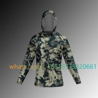 【CC】 Fishing Hoodies T-shirt Men Anti-UV Hiking Clothing Protection Breathable Jersey