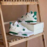 HOT Original 오징어 게임 SB-X A J 4 Pine Green White Men รองเท้าบาสเก็ตบอลรองเท้ากีฬาลำลอง