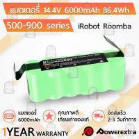 Qbag - แบตเตอรี่ iRobot IRobot Roomba R3 500 510 520 530 540 550 552 555 560 562 570 580 581 582 585 595 600 610 620 630 631 650 660 700 760 770 780 790 800 870 Scooba 450 - Battery 14.4V 6000mAh