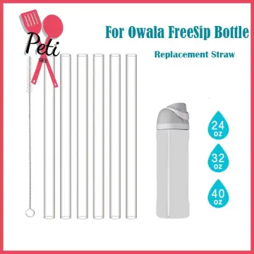 PCT Replacement Straws with Cleaning Brush BPA-free Long Straw