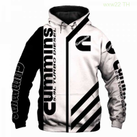 New Cummins Long Sleeve Hoodie Pullover, 3d Pattern, Suitable for Men And Womens Sports. popular