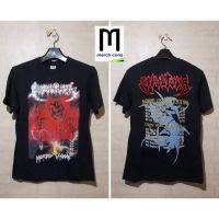 เสื้อยืด - SEPULTURA / NAILBOMB / EUROPE / CANNIBAL CORPSE / KREATOR / MORBID ANGEL / CRADLE OF FILTH / UNLEASHED