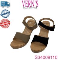 ~ Verns รองเท้าแตะ ส้นตึก SlingBack สําหรับผู้หญิง34009110 Rm79.99