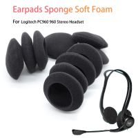 Replacement Soft Ear Pads Cushion Cover Earpads foam for Logitech PC960 960 Stereo Headset USB Earphone Pillow