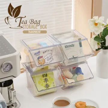 Clear Tea Set Storage Box in 2023  Tea set, Storage box, Tea storage