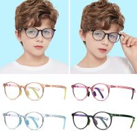 Fashion Online Classes Computer Eye Protection Anti blue Light Comfortable Eyeglasses Kids Glasses Ultra Light Frame