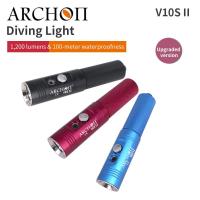 ไฟฉายดําน้ําหลอดไฟ Led Archon V10S II Cree Xm - L U2 1200lm