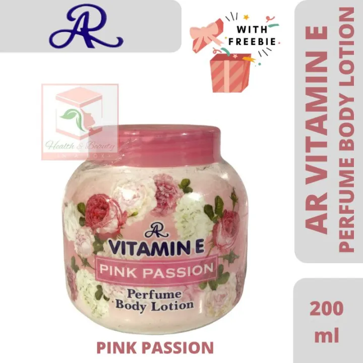 AR VITAMIN E PERFUME BODY LOTION PINK PASSION 200ml Lazada PH