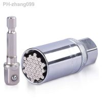 Head Universal Hand Sleeve Set 7-19mm Socket Wrench Torque Universal Sleeve Tools Multifunctional Portable