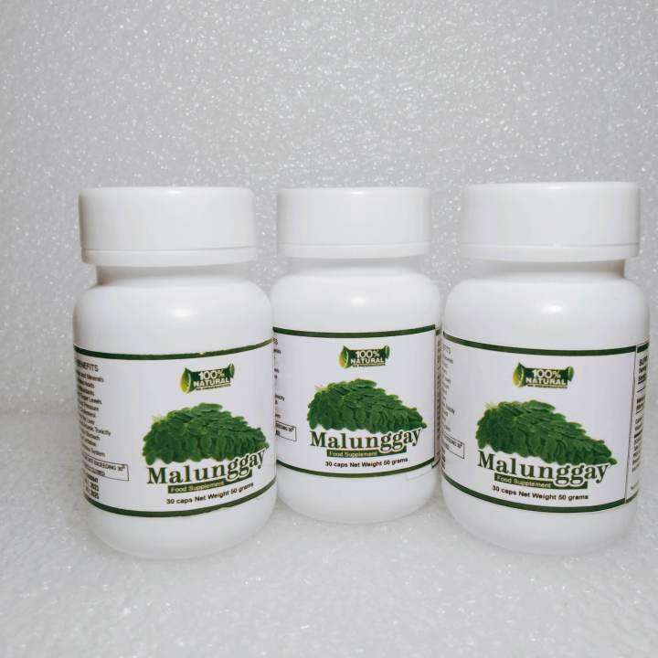 [NatureCharge] MALUNGGAY FOOD SUPPLEMENT 100s Improves Lactation Boosts Breastfeeding Milk