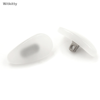 Witkitty 1คู่ Anti-SLIP Jade แผ่นรองจมูกติดบนแผ่นจมูกสำหรับแว่นตา