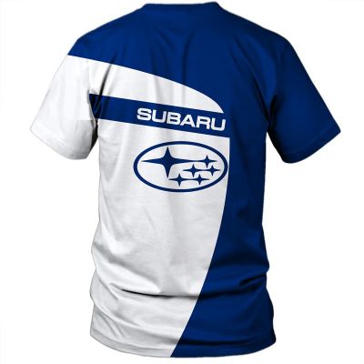 SUBARU-2021 New Summer T-shirt mens Fashion T-shirt 3D-printed street clothes Fun T-shirt O collar Shirt T-shirt
