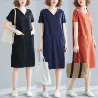 โปรโมชั่น : chaochao shop เดรสทรงตรงแฟชั่นผู้หญิงสไตล์เกาหลี คอกลมแขนกุด สีพื้น แนวหวานสดวัยรุ่นน่ารัก เนื้อผ้ายืดหยุ่นดี กระโปรงเสื้อยืด HAN SY SOCIETY โปรโมชั่น : chaochao shop เดรสทรงตรงแฟชั่นผู้หญิงสไตล์เกาหลี คอกลมแขนกุด สีพื้น แนวหวานสดวัยรุ่นน่ารัก เนื้อผ้ายืดหยุ่นดี กระโปรงเสื้อยืด HAN SY SOCIETY