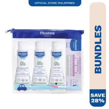  Mustela Newborn Arrival Gift Set - Baby Skincare & Bath Time  Essentials - Natural & Plant Based - 5 Items Set : Baby