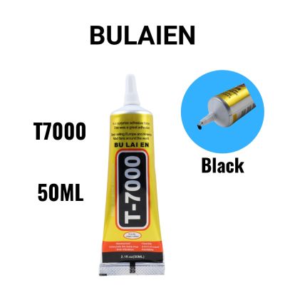 Bulaien T7000 50ML Black Contact Phone Repair Adhesive Electronic Components Glue With Precision Applicator Tip Adhesives Tape