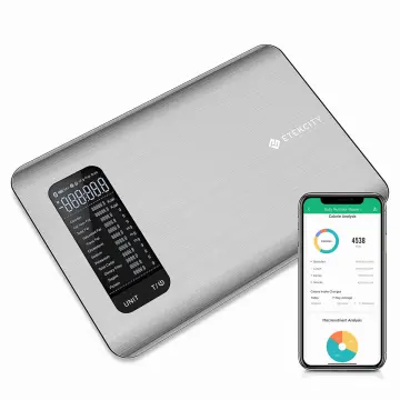URAMAZ Smart Food Scale - Kitchen Scales Digital Weight Grams and Ounces  with Nutritional Analysis APP, Food Calorie Scale for Weight Loss, Keto,  Macro, Meal Prep Green