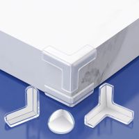 4Pcs Baby Safety Corner Protection Table Silicone Edge Corner Guard Transparent Anti Collision Guards Desk Protection Cover