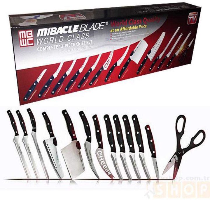  Miracle Blade III Perfection Series 11-Piece Knife Set: Boxed  Knife Sets: Home & Kitchen