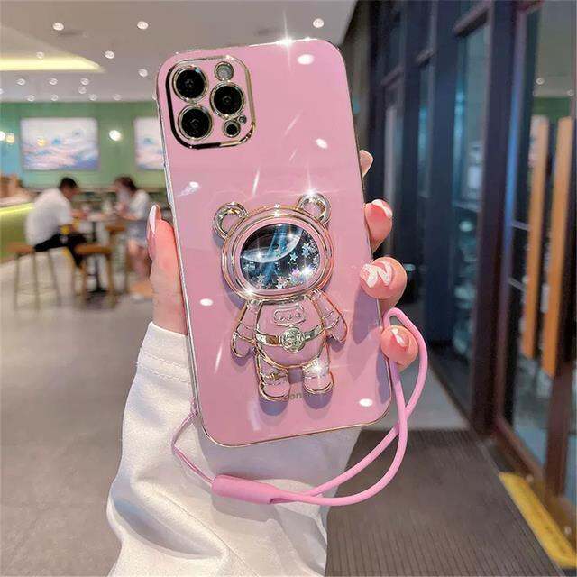 shine-electron-เคสโทรศัพท์สายรัดทรายเป็นประกายสำหรับ-iphone-13-12-11-14-pro-max-xr-xs-max-x-7-8-6s-plus-ปลอกซิลิโคนขาตั้งขนาดเล็ก