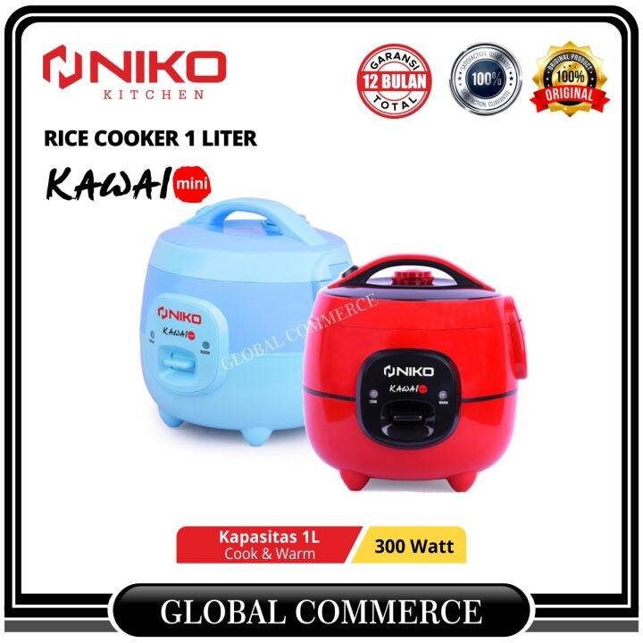 Niko Rice Cooker Mini Kawai 1 Liter Penanak Nasi Mini 1L Lazada Indonesia