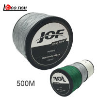 LOCO FISH สาย PE ถัก 4 หุ้น เหนียว ทน ยาว 500 เมตร - Fishing line wire 18-100LB for Carp Fishing