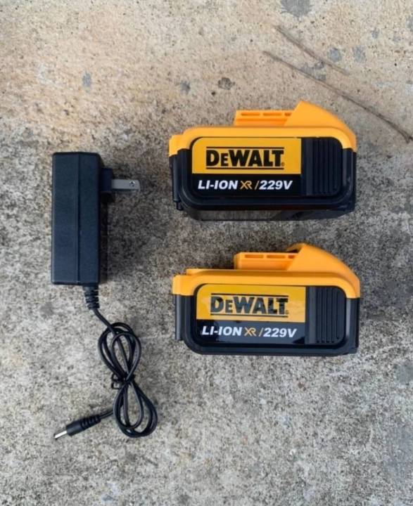 ส่งฟรี-ไม่ต้องใส่โค้ด-dewalt-229v-สว่านไร้สายแบตใหญ่-มาพร้อมอุปกรณ์ครบครัน-ใช้งาน-คู่่มือช่างทุกหน้างาน