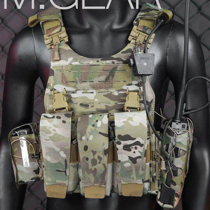 DMGear Tactical Vest Hunting Training Military Outdoor Quick Release Cs Plate Carrier Armor Gear