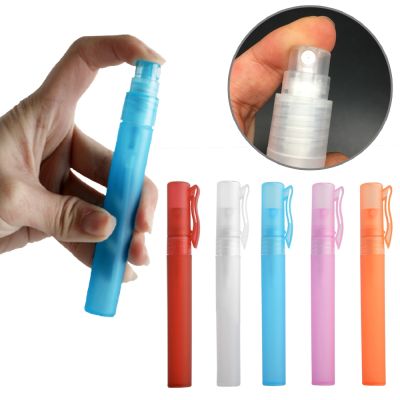 【YF】┅✐  5Pcs 10ml Perfume Plastic Bottle Atomizer Spray Tube Refillable Bottles Dropshipping and Wholesale