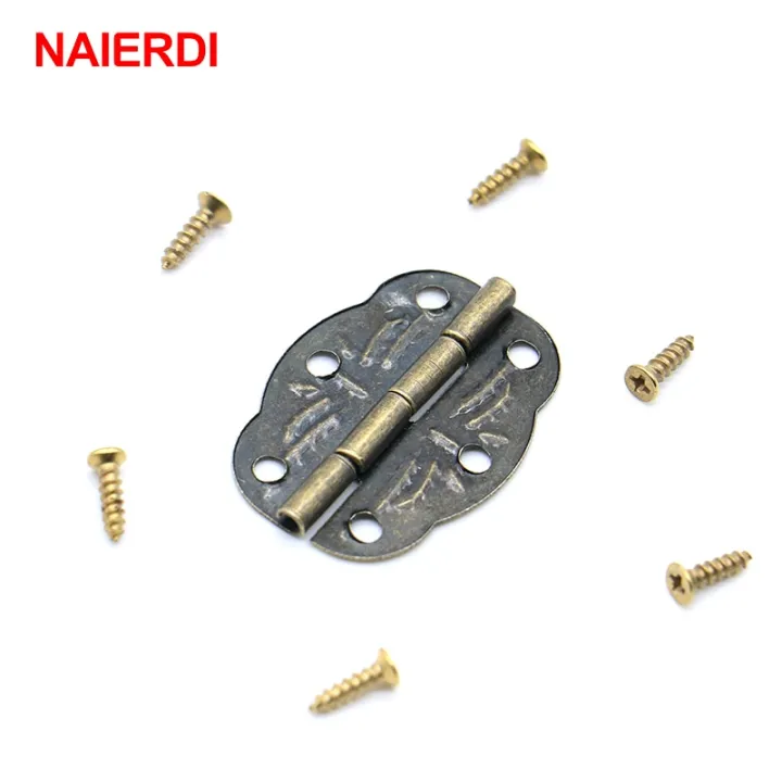 20pcs-naierdi-bronze-hinges-decoration-jewelry-box-hinge-with-screw-for-vintage-door-cabinet-drawer-furniture-fittings-hardware