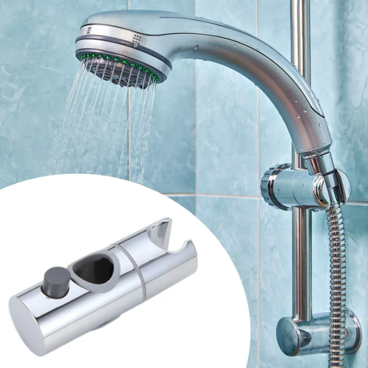 ABS Replacement Sturdy Bathroom Shower Rail Head Slider Holder