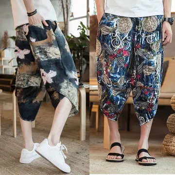 Shop Japanese Style Cotton Linen Pants with great discounts and