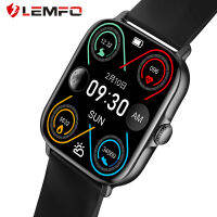 LEMFO Smart Watch T12 2022 Men Women 1.81 inch Full Touch Screen Fitness Tracker IP67 Waterproof GTS 3 Smartwatch pk P28 GTS3