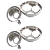 【CW】 New 4 Pcs Set Funnel Wide And Regular Jars Useful Mouth Canning Large Funnels