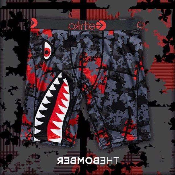 Ethika บ็อกเซอร์สำหรับผู้ชาย,ชุดชั้นในชายเซ็กซี่ลายการ์ตูนกางเกงบ็อก